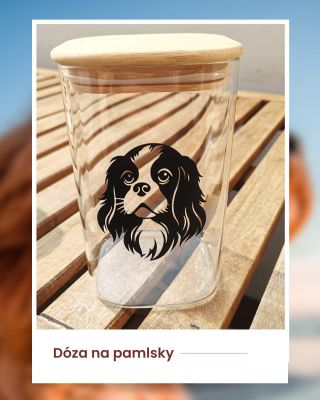✨ I váš pejsek si zaslouží dárek pod stromečkem!🎄 Skleněná dóza na pamlsky se siluetou psa je originální dárek, který...